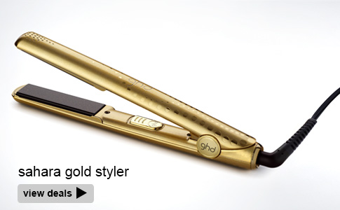 ghd sahara gold gift set