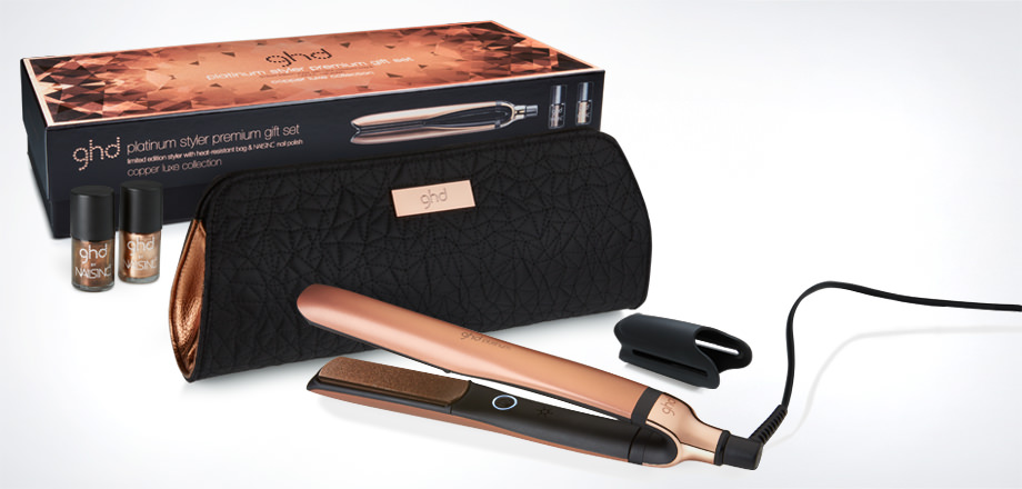 ghd Platinum Copper Luxe Premium Gift Set